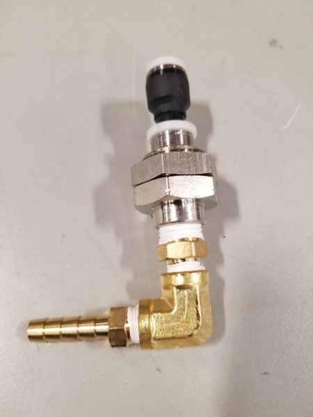 "L" Fitting for Odor Butler Foaming Solution