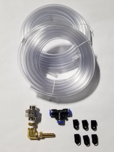 Dual remote station install kit for Odor Butler vapor station
