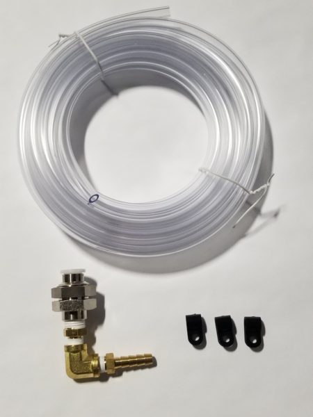 Single remote station install kit for Odor Butler vapor station